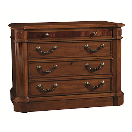 Traditional Two Drawer Lateral File Chest